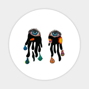 Spacey Eyes Magnet